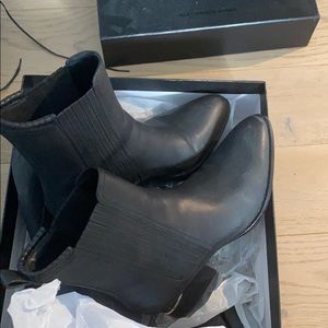 Alexander wang ankle booties